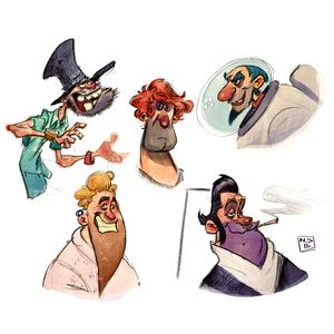 Gallery of Illustration & character designs by Nejat Sezgin - Turkey 